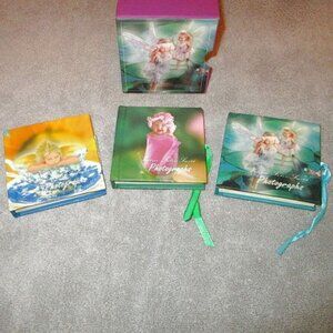 SET OF 3 Valerie Tabor Smith FAIRY Photograph Albums BOXED Unused BABY Vintage